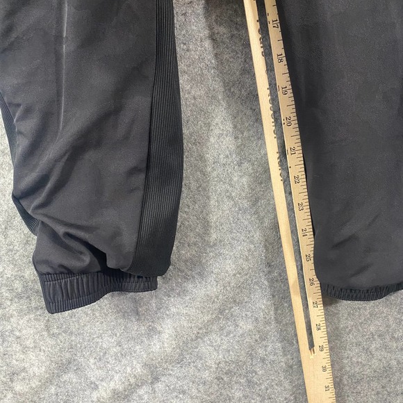 Athleta Brooklyn Jogger Pants 2 Black Camo Lined High Rise Tapered Stretch - Picture 12 of 16